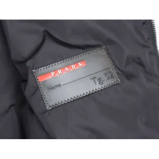 Prada Plumífero Lana Negro