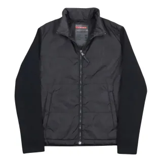 Prada Plumífero Lana Negro