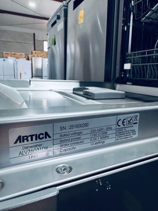 234.Lavavajillas Artica Inox 3 bandejas Nuevo Tara