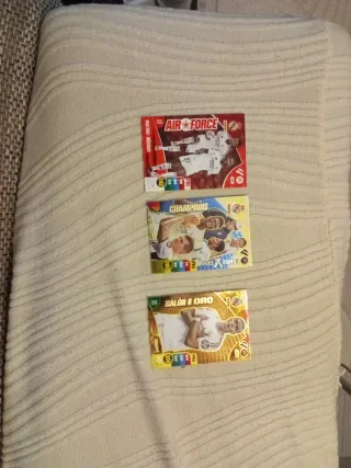 Cartas Adrenalyn Liga Pasada