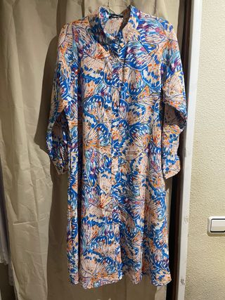 Vestido estampado mariposas