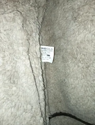 Giacca marrone shearling