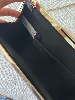 Elegante bolso de fiesta estampado