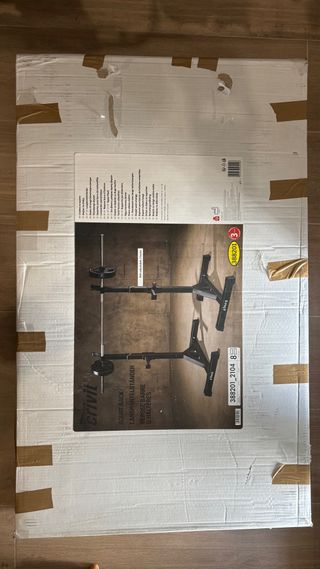 Rack de pesas para barra y discos