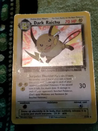 Dark Raichu Carta Pokémon 70 HP
