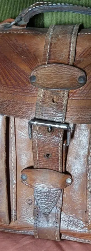 Maletín cuero vintage años 30