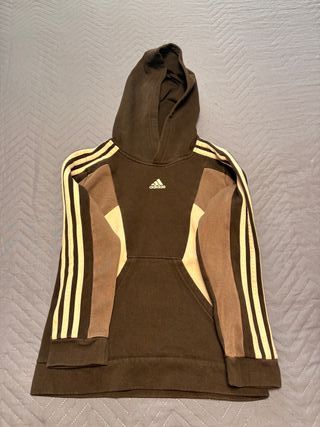 2 Felpe Adidas Bambino 9/10 Anni Grigio