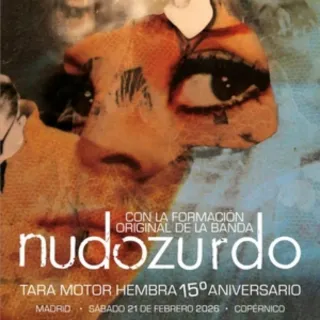Nudozurdo  concierto  Madrid proximo 22 M