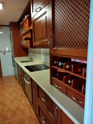 Muebles de cocina de madera maciza
