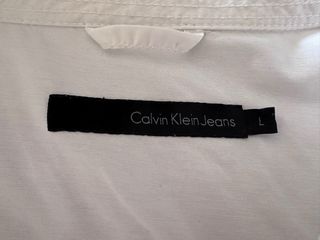 Trench corto Calvin Klein Jeans Bianco Donna