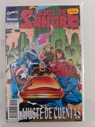 Los vengadores Lazos de sangre completa
