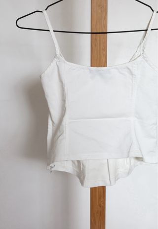 Top Gimaguas tirantes finos blanco