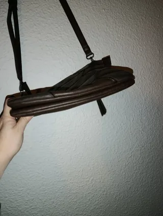 Bolso bandolera marrón