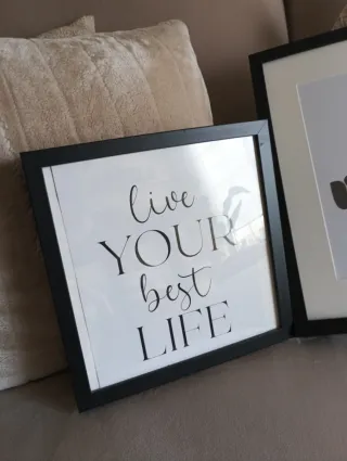 Pack Marcos Madera Decorativos Con Láminas