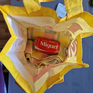 Bolsita Donuts Amarilla Vintage