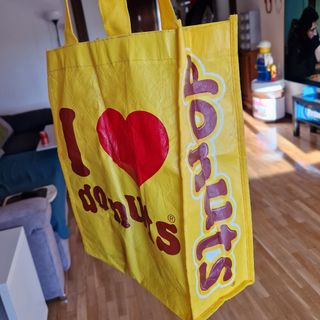 Bolsita Donuts Amarilla Vintage