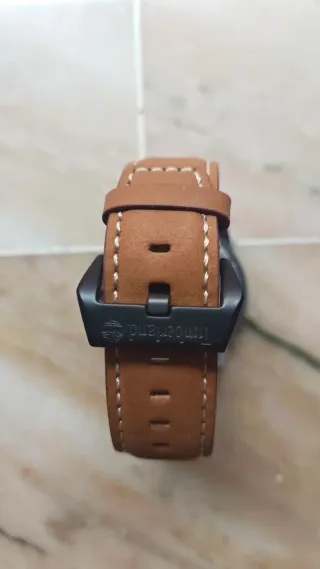 Orologio Timberland Uomo Pelle Marrone Nero