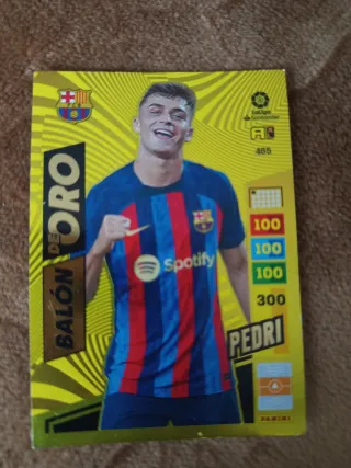 Carta Pedri Balón de Oro FC Barcelona