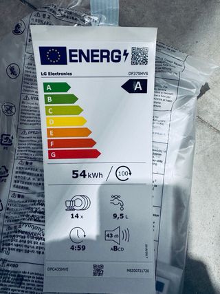 237.Lavavajillaw Lg Alta gama Nuevo Tara 3 Bandeja