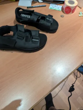 Sandalias Camper Negras