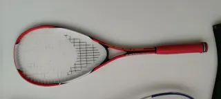 5 Raquetas de Squash + Funda