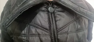 Abrigo largo negro Talla S, 19€!!