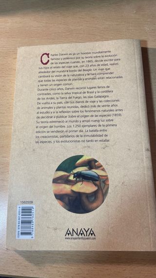 Libro El viaje de la evolución