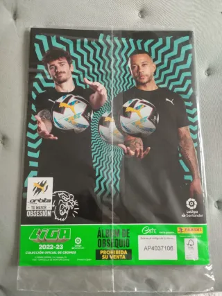Álbum Cromos Liga 2022-23 Panini Este Vacío