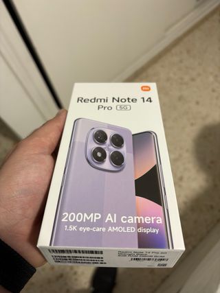 Xiaomi Redmi Note 14 Pro 5G Negro Nuevo negociable