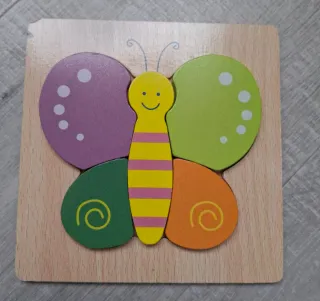 5 Puzzles de madera infantil