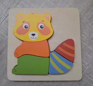 5 Puzzles de madera infantil