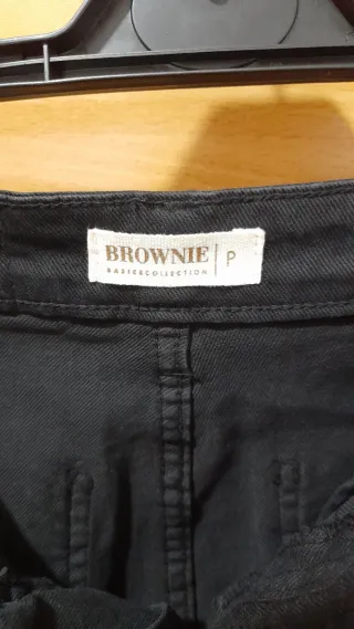 Falda vaquera negra mujer