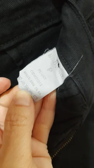 Falda vaquera negra mujer