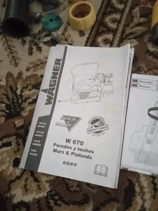 Pistola Pintura Wagner W 670 Eléctrica