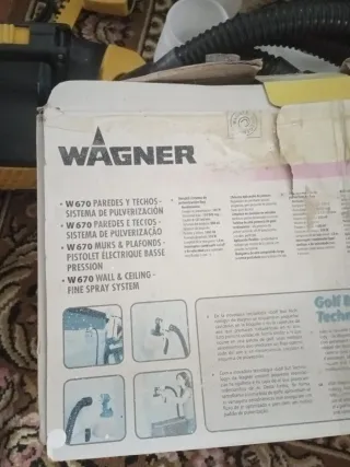 Pistola Pintura Wagner W 670 Eléctrica