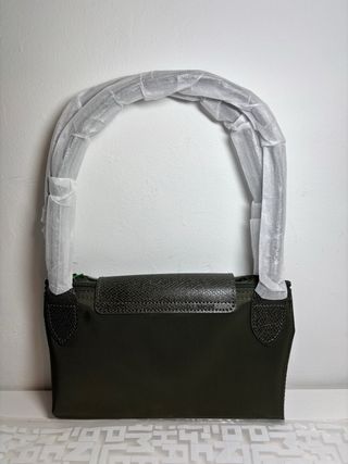 Longchamp Le Pliage Bolso Tote Verde Oscuro