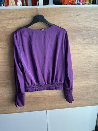 Rinascimento Blusa Viola Taglia M