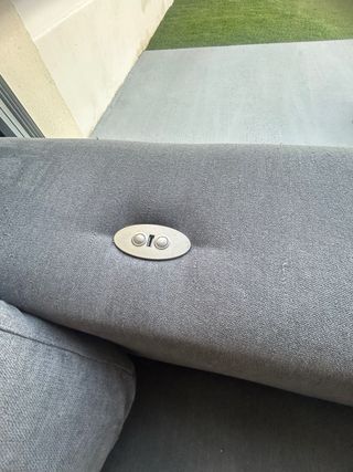 Sofá modular 3 plazas gris