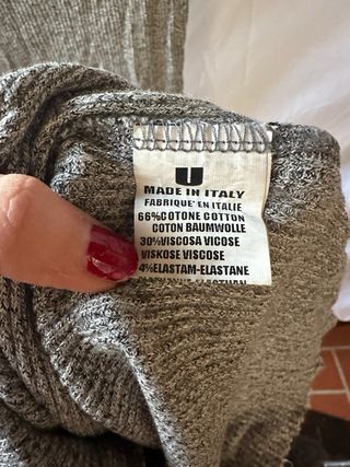Vestito College Store Taglia Unica Grigio