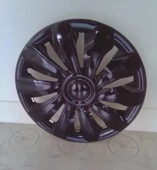 Tapacubos Coche 16 Negro Nuevos