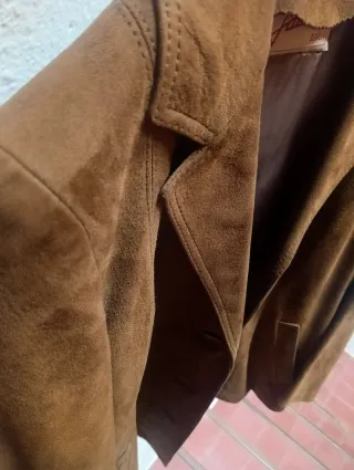 Chaqueta ante marrón Peletería Sevilla