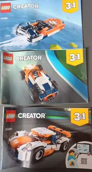 LEGO Creator 31089 Coche de Carreras