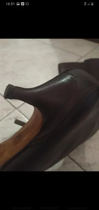 Stivali vintage Saint Laurent marroni