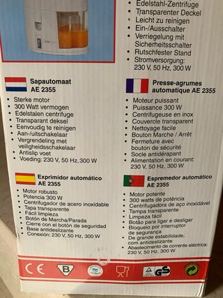 EXPRIMIDOR AUTOMATICO