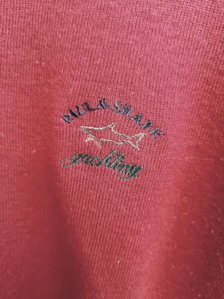 Pullover Paul & Shark Uomo Lana bordeaux L