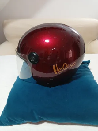 Casco Moto Jet NZI Rojo