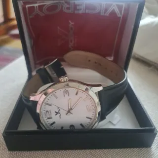 Reloj Viceroy Negro y Plateado