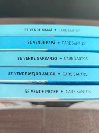 Libros se vende papá , garbanzo, mejor amigo