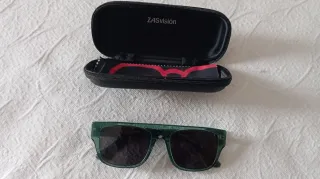 Gafas de sol ZASvisión hombre montura verde