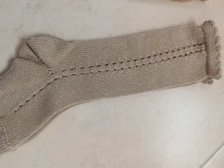 Calcetines altos de punto